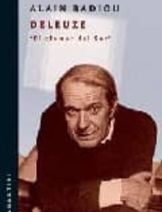 Portada de Alain Badiou Deleuze El clamor del ser Editorial Manantial