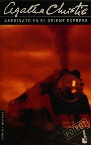 Portada de Agatha Christie Asesinato en el Orient Express Editorial Booket