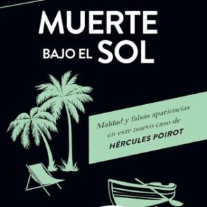 Portada de Agatha Christie Muerte bajo el sol Editorial Booket