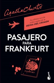 Portada de Agatha Christie Pasajero para Frankfurt Editorial Booket