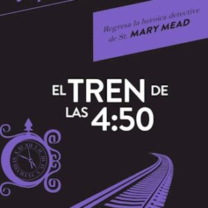 Portada de Agatha Christie El tren de las 4:50 Editorial Booket